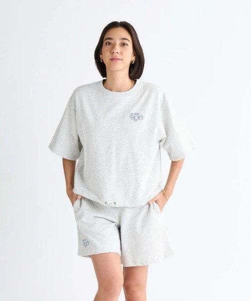 ROXY(ロキシー)の「VACANCES TEE /ロキシーバックプリントクロップド丈Tシャツ(Tシャツ/カットソー・レディース・ピンク/ブラック/グレー・MEDIUM/SMALL/LARGE)」の20枚目の写真
