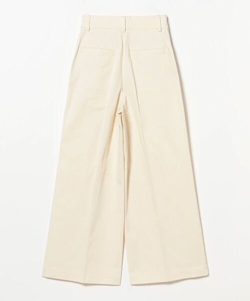Demi-Luxe BEAMS(デミルクス ビームス)の「コンパクト チノ ワイドパンツ(チノパンツ・レディース・ホワイト系その他5/ベージュ・36/38)」の16枚目の写真