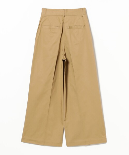 Demi-Luxe BEAMS(デミルクス ビームス)の「コンパクト チノ ワイドパンツ(チノパンツ・レディース・ホワイト系その他5/ベージュ・36/38)」の20枚目の写真