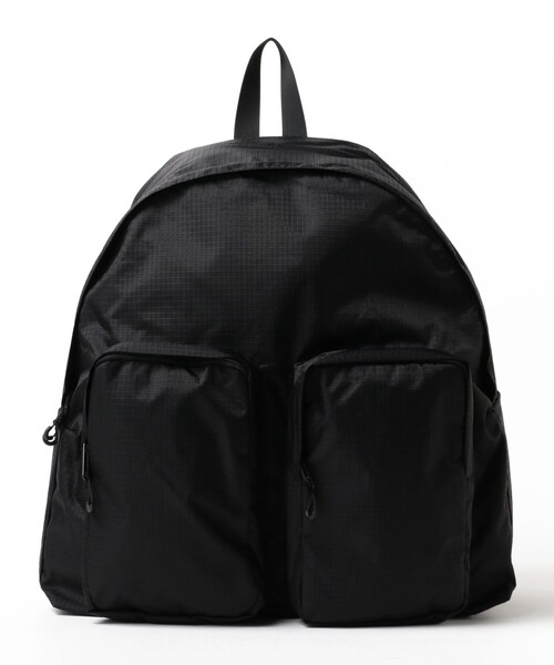 PACKING（パッキング）の「【別注】PACKING / リップストップ 2ポケット バックパック（バックパック/リュック・メンズ・ブラック・ONE SIZE）」の16枚目の写真