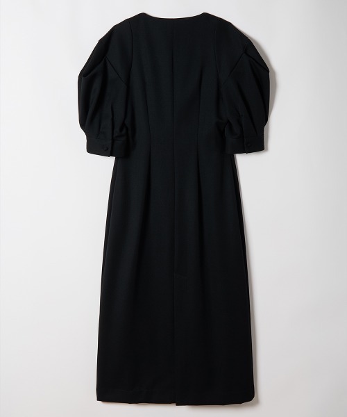 TELOPLAN(テーロプラン)の「【TELOPLAN】Renee Dress / レンヌドレス(ワンピース・レディース・グレー/ブラック・ONE SIZE)」の4枚目の写真