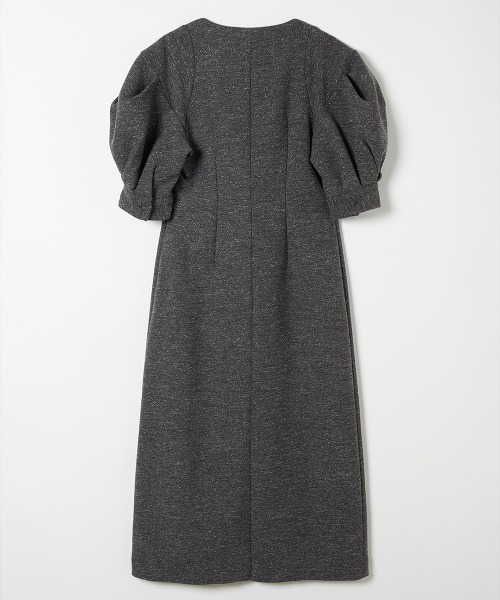 TELOPLAN(テーロプラン)の「【TELOPLAN】Renee Dress / レンヌドレス(ワンピース・レディース・グレー/ブラック・ONE SIZE)」の8枚目の写真