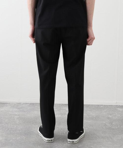 417 EDIFICE（フォーワンセブンエディフィス）の「TORO 2WAY 2タックワイドパンツ（スラックス・メンズ・ブラウン/ベージュ/ブラック・SMALL/LARGE/MEDIUM）」の18枚目の写真