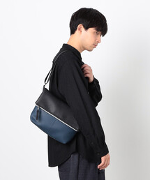 COMME CA ISM | バイカラー ショルダーバッグ(ショルダーバッグ)