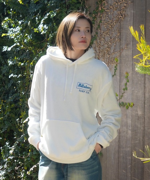BILLABONG(ビラボン)の「BILLABONG メンズ PILE PARKA パーカー 【2025年春夏モデル】/ビラボンセットアップ対応バックプリントフーディ・パーカー(パーカー・メンズ・オフホワイト/スミクロ・MEDIUM/LARGE/X-LARGE)」の15枚目の写真