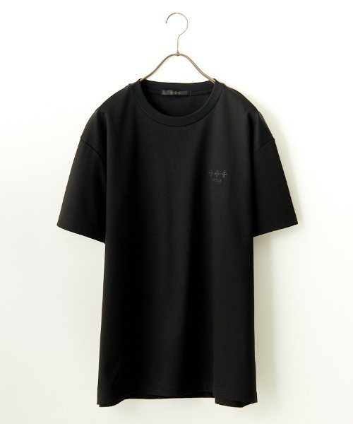 【タトラス】GLUTO バックロゴ 刺繍 ショートスリーブTシャツ TATRAS/タトラス] 別注 GLUTO バックロゴ刺繍ショートスリーブT