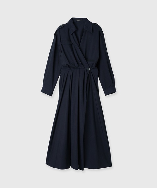 トレンチディティールワンピース（ワンピース）｜anuans（アニュアンス