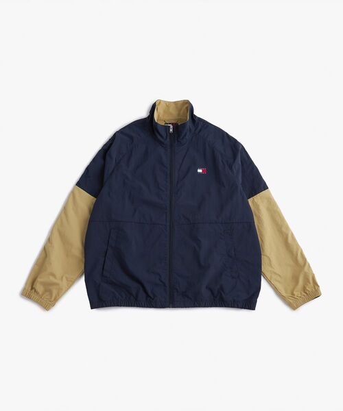 tommy jeans（トミー ジーンズ）の「ライトウェイトウィンドブレーカー（ナイロンジャケット・メンズ・ホワイト/ネイビー・LARGE/SMALL/X-LARGE/MEDIUM）」の7枚目の写真