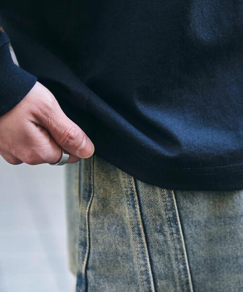 WEGO(ウィゴー)の「WEGO/アクセ付きグラフィックプリントロンT(Tシャツ/カットソー・メンズ・ホワイト/ブラック・LARGE/MEDIUM)」の17枚目の写真