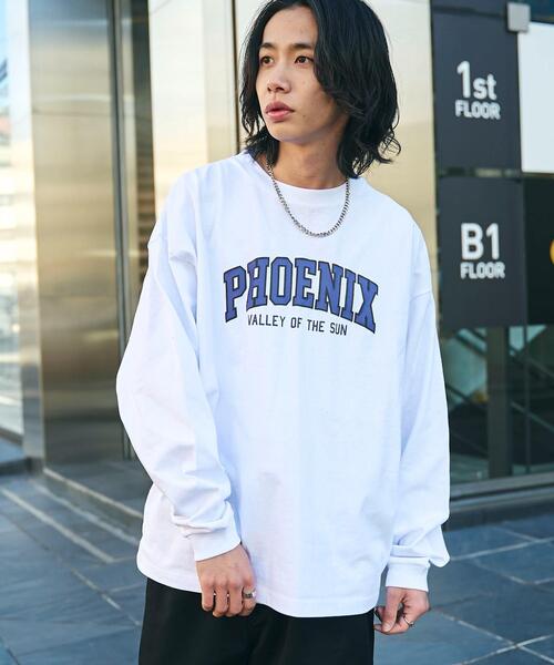 WEGO(ウィゴー)の「WEGO/アクセ付きグラフィックプリントロンT(Tシャツ/カットソー・メンズ・ホワイト/ブラック・LARGE/MEDIUM)」の18枚目の写真