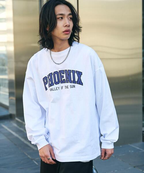 WEGO(ウィゴー)の「WEGO/アクセ付きグラフィックプリントロンT(Tシャツ/カットソー・メンズ・ホワイト/ブラック・LARGE/MEDIUM)」の19枚目の写真