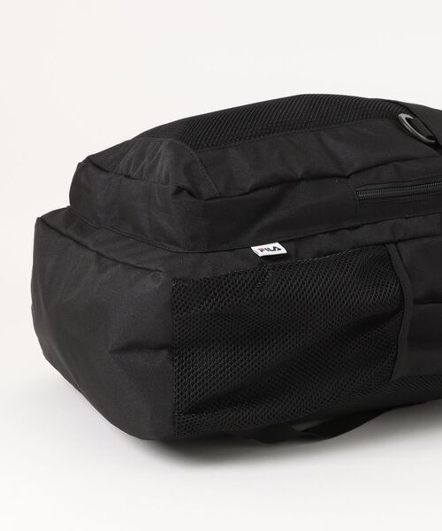 FILA（フィラ）の「FILA バックパック（バックパック/リュック・メンズ・ブラック/ブラック×レッド・フリー）」の15枚目の写真