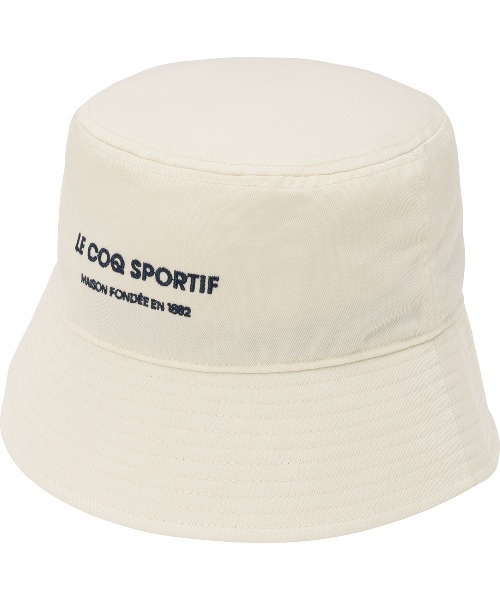 le coq sportif（ルコックスポルティフ）の「ハット（ハット・メンズ・ベージュ系その他/ホワイト×ネイビー/ネイビー系2・F）」の7枚目の写真