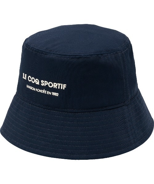 le coq sportif（ルコックスポルティフ）の「ハット（ハット・メンズ・ベージュ系その他/ホワイト×ネイビー/ネイビー系2・F）」の15枚目の写真