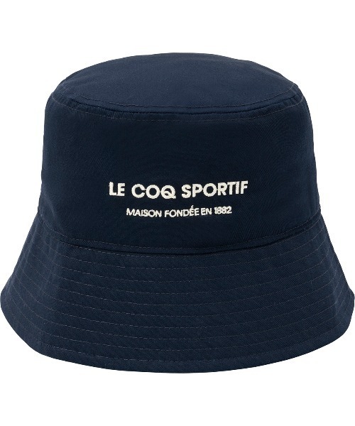 le coq sportif（ルコックスポルティフ）の「ハット（ハット・メンズ・ベージュ系その他/ホワイト×ネイビー/ネイビー系2・F）」の16枚目の写真