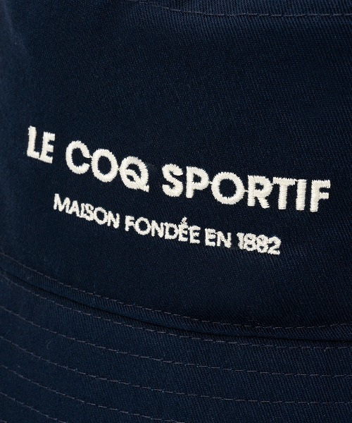 le coq sportif（ルコックスポルティフ）の「ハット（ハット・メンズ・ベージュ系その他/ホワイト×ネイビー/ネイビー系2・F）」の21枚目の写真