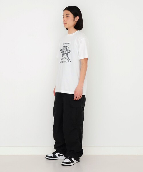 BEAMS T（ビームスティー）の「BEAMS T / MOMONGAMODE Tシャツ（Tシャツ/カットソー・メンズ・ホワイト/ブラック・XL/L/M/S）」の8枚目の写真