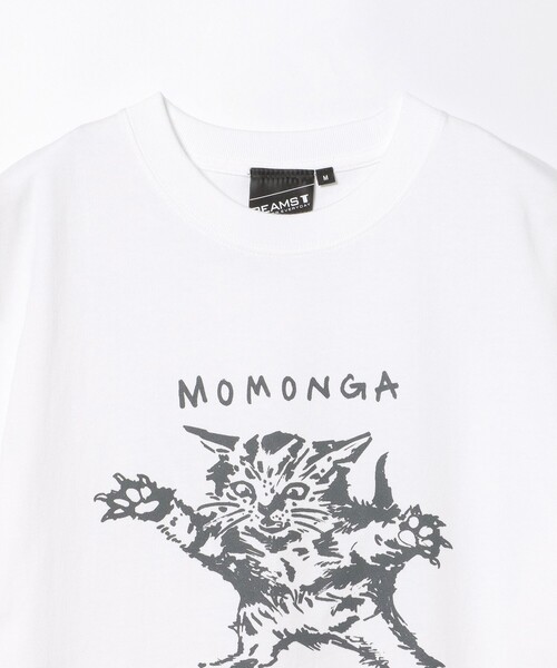 BEAMS T（ビームスティー）の「BEAMS T / MOMONGAMODE Tシャツ（Tシャツ/カットソー・メンズ・ホワイト/ブラック・XL/L/M/S）」の12枚目の写真