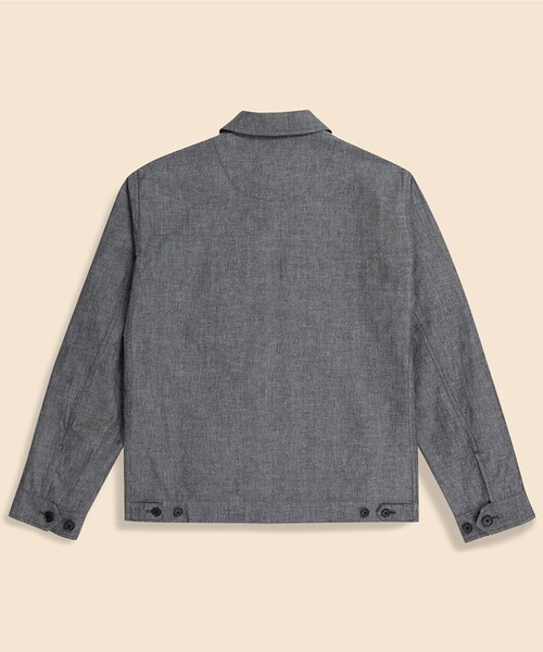 BROOKS BROTHERS(ブルックスブラザーズ)の「コットン GFロゴ ジップアップ ショートジャケット(ブルゾン・メンズ・ダークブルー/ブルー・MEDIUM/LARGE/X-LARGE/SMALL)」の8枚目の写真