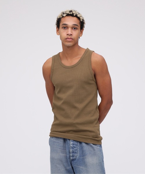 DAILY/デイリー》RIB TANK TOP / デイリーウェア リブ タンクトップ
