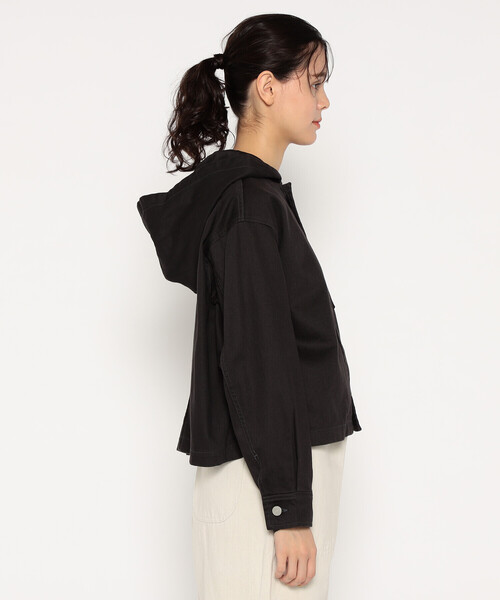 セール】WOMEN'S COTTON DRILL HOODED JACKET（その他アウター