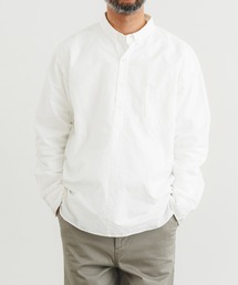 quadro（クオドロ）の「綿麻ダンプ近江晒裏ポケットシャツ（シャツ/ブラウス）」