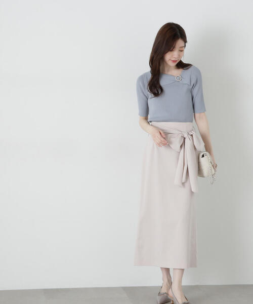 PROPORTION BODY DRESSING(プロポーションボディドレッシング)の「パールデザインニット / 1215170317(ニット/セーター・レディース・ネイビー/ホワイト系その他/ブルー・SMALL/MEDIUM)」の16枚目の写真