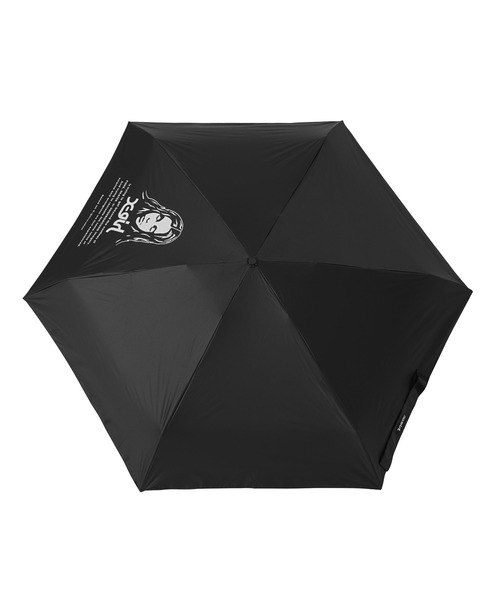 HUS.(ハス)の「X-girl × HUS ALL WEATHER SMART UMBRELLA(折りたたみ傘・レディース・ブラック/シルバー・ONE SIZE)」の12枚目の写真