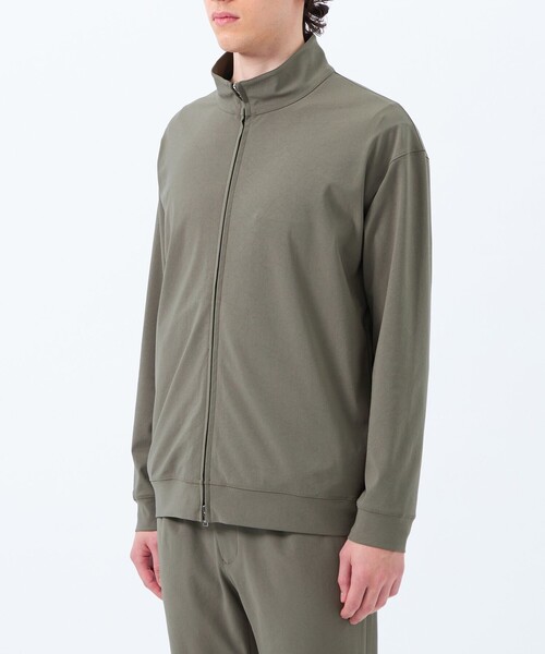 MACKINTOSH PHILOSOPHY（ﾏｯｷﾝﾄｯｼｭ ﾌｨﾛｿﾌｨｰ）の「ドライフラットストレッチ スタンドカラーブルゾン ドライフラットストレッチクロス（ブルゾン・メンズ・ブラック/ダークネイビー/グリーン系その他2・38/40/42）」の8枚目の写真