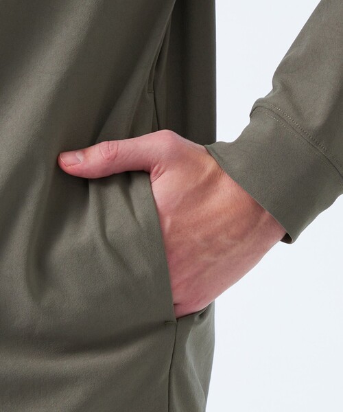 MACKINTOSH PHILOSOPHY（ﾏｯｷﾝﾄｯｼｭ ﾌｨﾛｿﾌｨｰ）の「ドライフラットストレッチ スタンドカラーブルゾン ドライフラットストレッチクロス（ブルゾン・メンズ・ブラック/ダークネイビー/グリーン系その他2・38/40/42）」の10枚目の写真