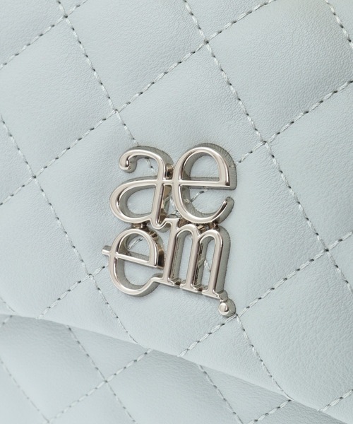 earth music&ecology（アースミュージックアンドエコロジー）の「エンブレムロゴチェーンショルダーバッグ（ショルダーバッグ・レディース・ベージュ/ミント/ブラック/オフホワイト・FREE）」の20枚目の写真