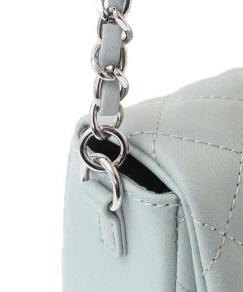 earth music&ecology（アースミュージックアンドエコロジー）の「エンブレムロゴチェーンショルダーバッグ（ショルダーバッグ・レディース・ベージュ/ミント/ブラック/オフホワイト・FREE）」の21枚目の写真