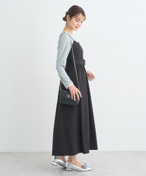 earth music&ecology（アースミュージックアンドエコロジー）の「エンブレムロゴチェーンショルダーバッグ（ショルダーバッグ・レディース・ベージュ/ミント/ブラック/オフホワイト・FREE）」の16枚目の写真