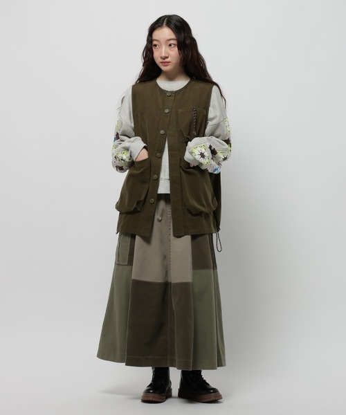 クロシェコンビプルオーバー（スウェット）｜niko and（ニコアンド