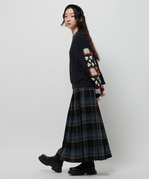 niko and（ニコアンド）の「クロシェコンビプルオーバー