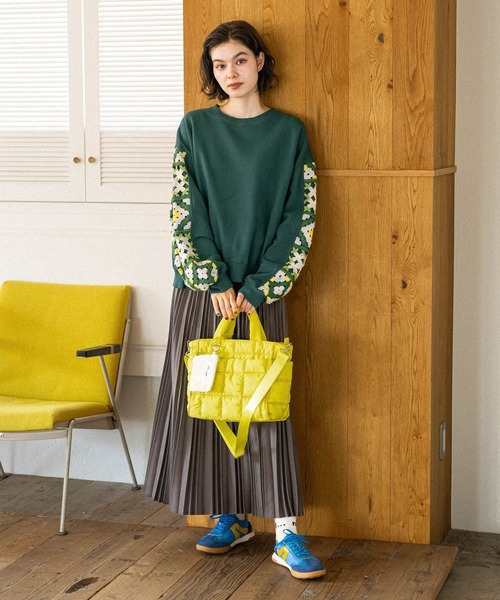 niko and（ニコアンド）の「クロシェコンビプルオーバー