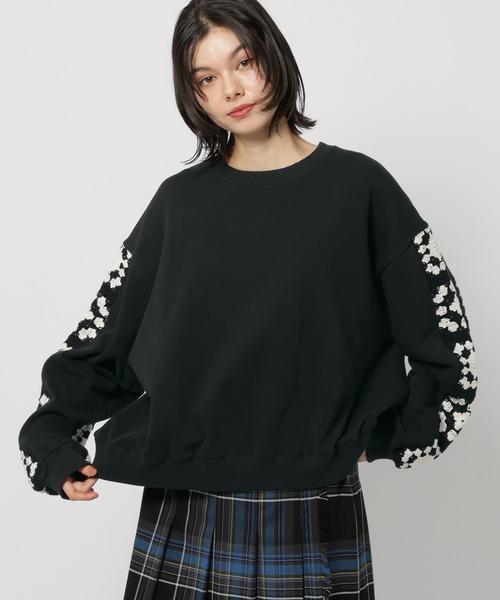 クロシェコンビプルオーバー（スウェット）｜niko and（ニコアンド