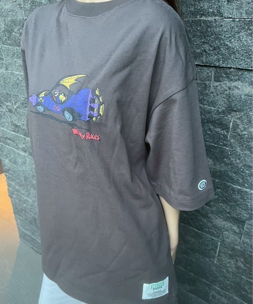 DISCUS ATHLETIC（ディスカス　アスレチック）の「【DISCUS ATHLETIC/ディスカス アスレチック】DISCUS×WARNER 半袖Tシャツ Wacky Races/THE POWERPUFF GIRLS（Tシャツ/カットソー・レディース・ブラック系1/ホワイト系4/ホワイト系2/ブラック系2/ホワイト系3/ブラック系3/ホワイト系1/ブラック系4・M/L）」の5枚目の写真