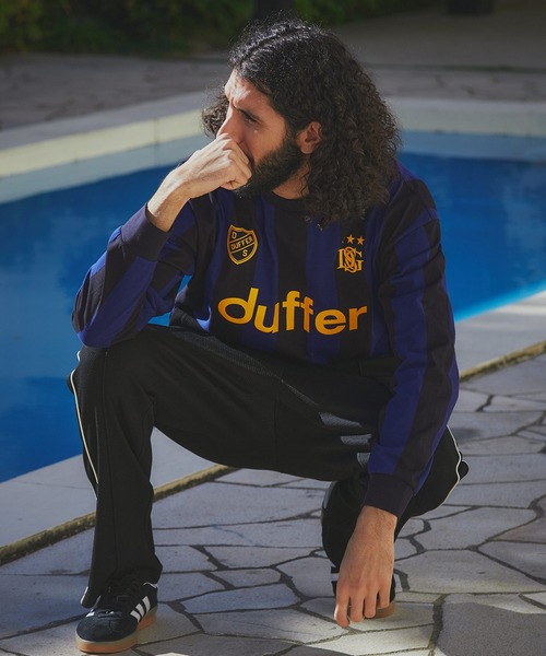 The DUFFER of ST.GEORGE(ザダファーオブセントジョージ)の「DUFFER’S GAME SHIRTS:DUFFERオリジナル ゲームシャツ(Tシャツ/カットソー・メンズ・ライトグレー/ネイビー・MEDIUM/LARGE/X-LARGE)」の11枚目の写真
