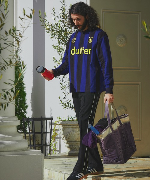 The DUFFER of ST.GEORGE(ザダファーオブセントジョージ)の「DUFFER’S GAME SHIRTS:DUFFERオリジナル ゲームシャツ(Tシャツ/カットソー・メンズ・ライトグレー/ネイビー・MEDIUM/LARGE/X-LARGE)」の10枚目の写真