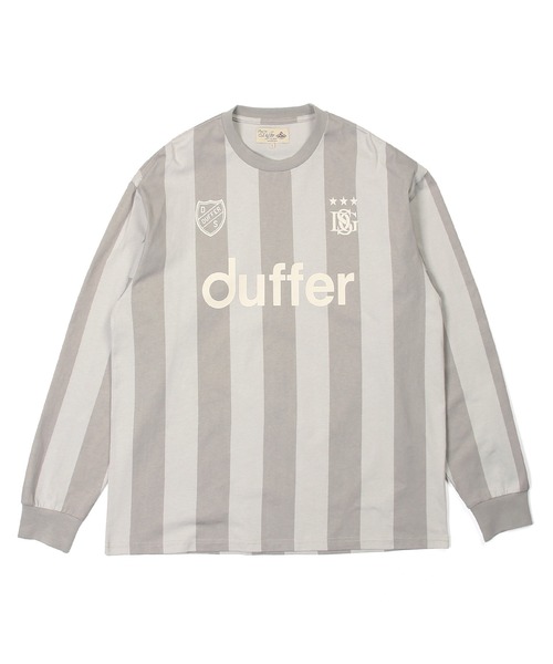 The DUFFER of ST.GEORGE(ザダファーオブセントジョージ)の「DUFFER’S GAME SHIRTS:DUFFERオリジナル ゲームシャツ(Tシャツ/カットソー・メンズ・ライトグレー/ネイビー・MEDIUM/LARGE/X-LARGE)」の14枚目の写真