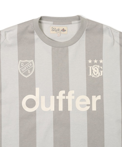 The DUFFER of ST.GEORGE(ザダファーオブセントジョージ)の「DUFFER’S GAME SHIRTS:DUFFERオリジナル ゲームシャツ(Tシャツ/カットソー・メンズ・ライトグレー/ネイビー・MEDIUM/LARGE/X-LARGE)」の16枚目の写真