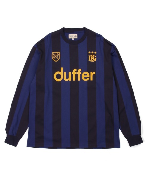 The DUFFER of ST.GEORGE(ザダファーオブセントジョージ)の「DUFFER’S GAME SHIRTS:DUFFERオリジナル ゲームシャツ(Tシャツ/カットソー・メンズ・ライトグレー/ネイビー・MEDIUM/LARGE/X-LARGE)」の15枚目の写真
