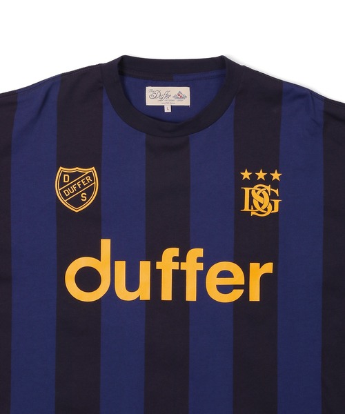 The DUFFER of ST.GEORGE(ザダファーオブセントジョージ)の「DUFFER’S GAME SHIRTS:DUFFERオリジナル ゲームシャツ(Tシャツ/カットソー・メンズ・ライトグレー/ネイビー・MEDIUM/LARGE/X-LARGE)」の17枚目の写真