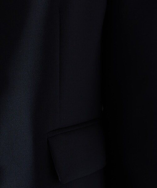 UNTITLED(アンタイトル)の「【オンオフ使える/セットアップ可能】トロピカルウール シングルブレストジャケット(テーラードジャケット・レディース・ダークブラウン/ネイビー・00/01/02/03/04/42/44/46/48/50)」の11枚目の写真