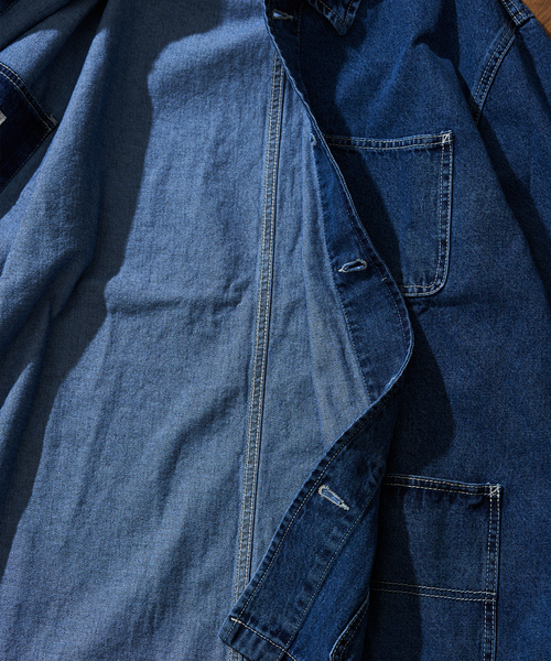 エディフィス ジャケット ブルー セール】【BLEU DE CHINE STORE】 DENIM JACKET STONE WASH