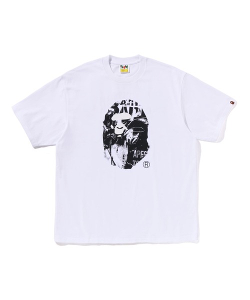 国内配送★A BATHING APE★PHOTO PRINT APE HEAD グラフィックT 国内配送☆A BATHING APE☆PHOTO PRINT APE HEAD グラフィックT