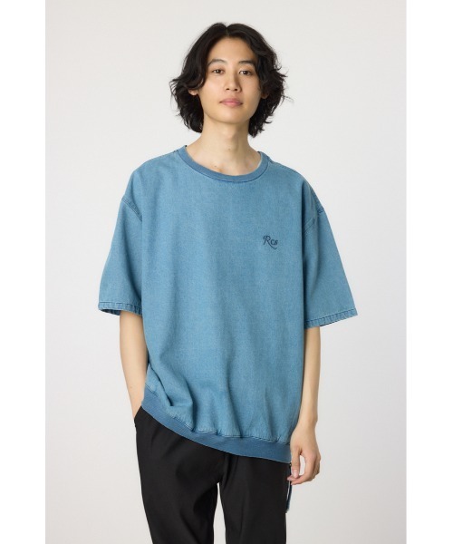 RODEO CROWNS WIDE BOWL（ロデオクラウンズワイドボウル）の「サイドジップデニムトップス（その他トップス・メンズ・ブラック/ライトブルー・MEDIUM/LARGE）」の19枚目の写真