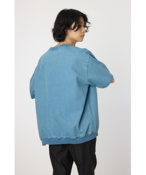 RODEO CROWNS WIDE BOWL（ロデオクラウンズワイドボウル）の「サイドジップデニムトップス（その他トップス・メンズ・ブラック/ライトブルー・MEDIUM/LARGE）」の17枚目の写真