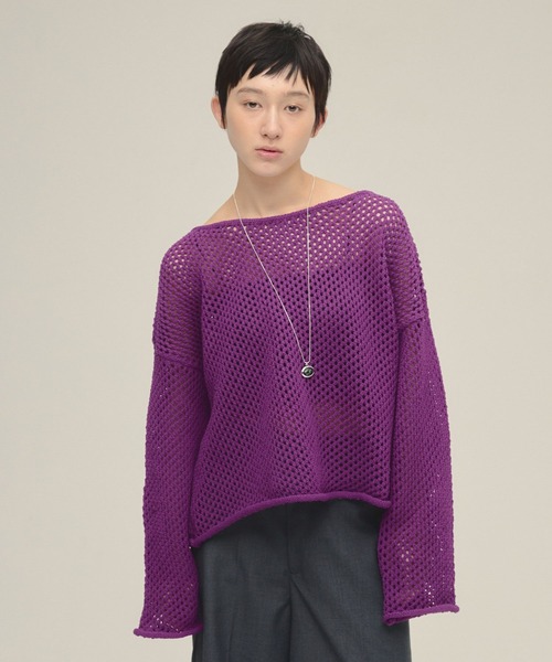 セール】【eL】3G Loose Knit Pullover/329203（ニット/セーター